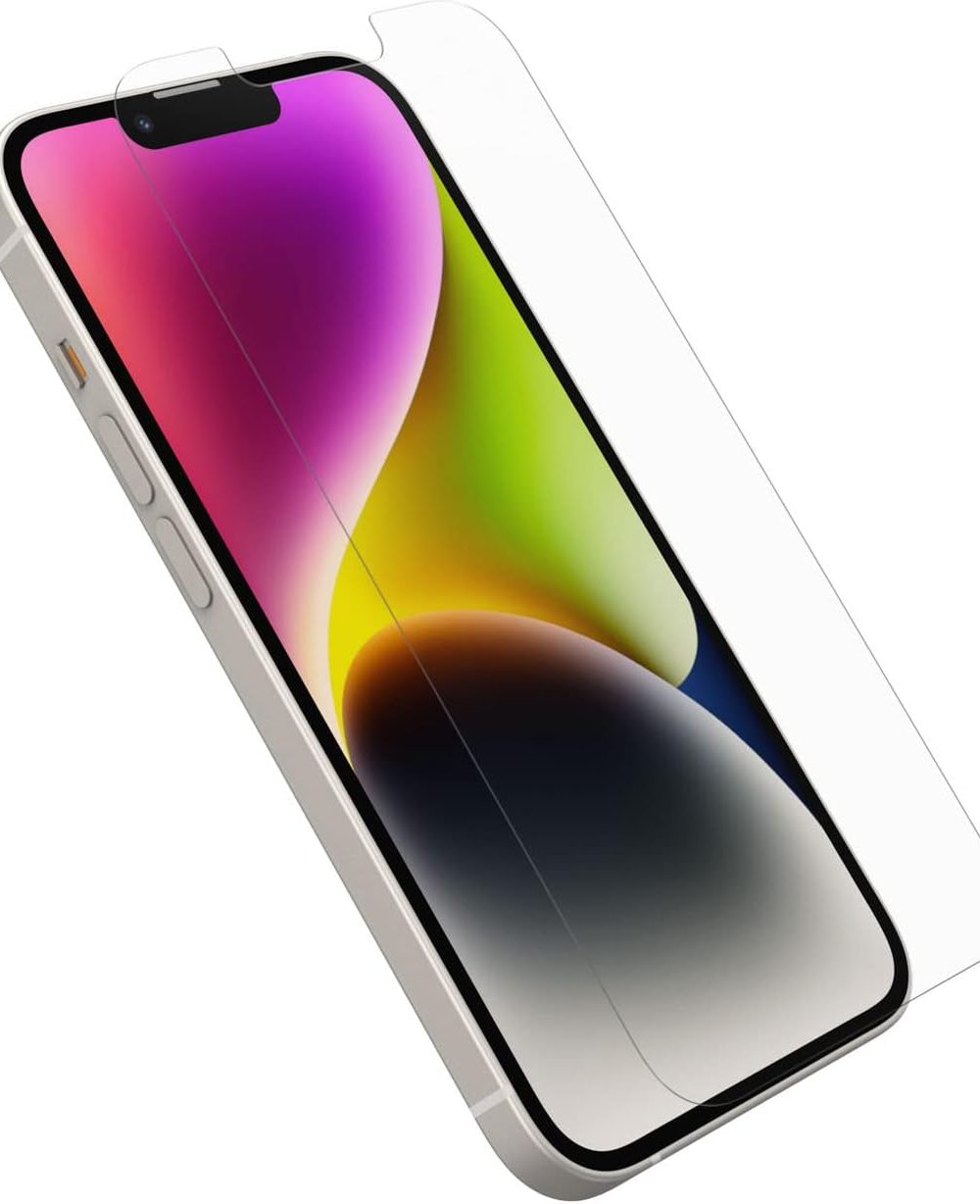 OtterBox TRUSTED GLASS Screen Protector for iPhone 14, iPhone 13 & iPhone 13 Pro, Flawless Touch Response, Fingerprint Resistant, Precision Fit, Vibrant Clarity - Image 3